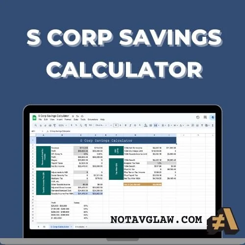 S Corp Savings Calculator